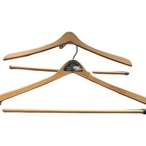 Wood Wishbone "BATTS" Grand Rapids MI USA Coat Suit Hangers